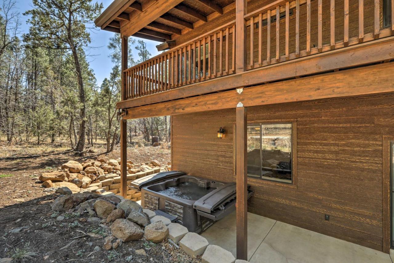 Spacious Pinetop-Lakeside Home With Hot Tub And Grill! Esterno foto